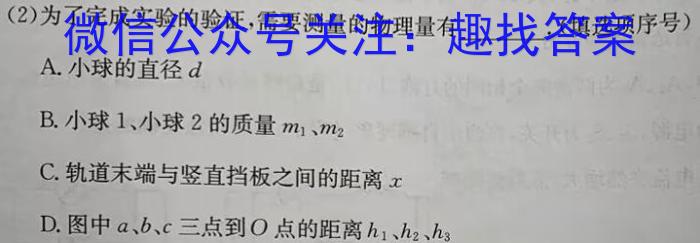 河北省2024年中考模拟示范卷 HEB(三)3物理试卷答案