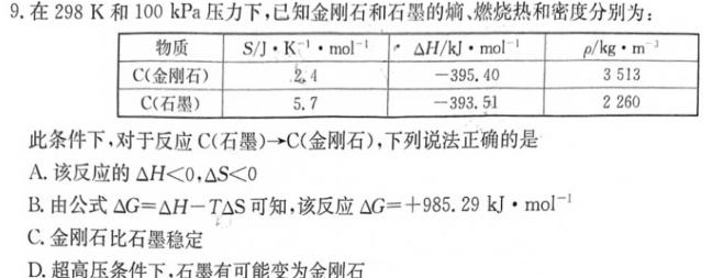 【热荐】河北省2023-2024学年度七年级第二学期第二次学情评估化学