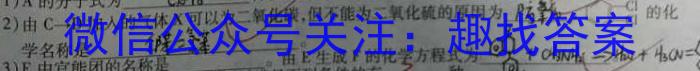 2023学年第二学期杭州市高一年级教学质量检测（期末考试）化学