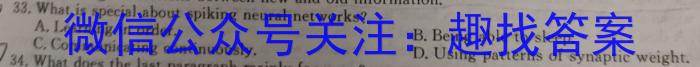 2024年河南中招考试模拟冲刺卷(二)英语