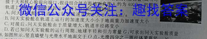 江西省2024年初中学业水平考试冲刺练习（一）q物理