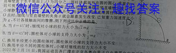 甘肃省2023-2024学年高一下学期期末学业水平质量测试卷物理试题答案