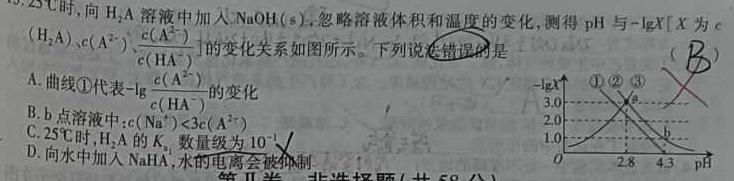 【热荐】2024年陕西省初中学业水平适应性联考（二）化学