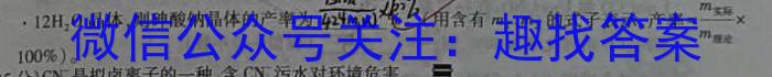 q安徽省2024届毕业班适应性考试化学