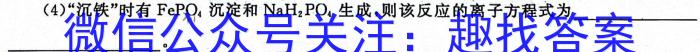 2023-2024学年度高二质量检测联合调考(24-423B)化学