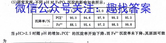 3云南师大附中(云南卷)2024届高考适应性月考卷(七)(黑白黑白白白白)化学试题