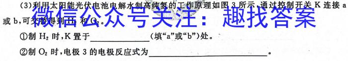 3广东省2023学年顺德区普通高中高三教学质量检测(二)2(2024.02)化学试题