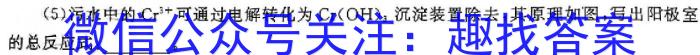 32024年河南省五市高三第一次联合调研检测化学试题