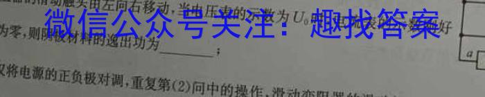 安徽省2024年肥东县九年级第二次教学质量检测物理试卷答案