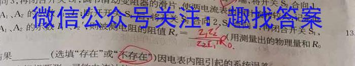 学林教育 2024年陕西省初中学业水平考试·信息猜题卷物理`