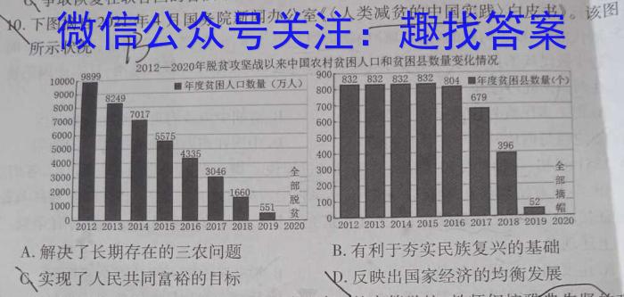 河北省2024年中考模拟试卷(点亮型)&政治