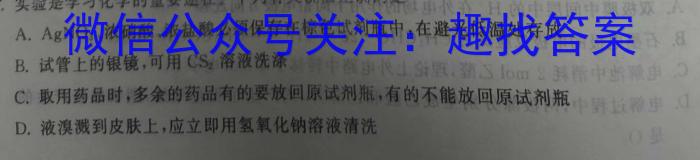 炎德英才大联考长郡中学2024届高三月考试卷（六）化学