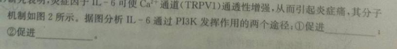 河南省2023~2024学年度七年级上学期阶段评估(二)[3L-HEN]生物学部分