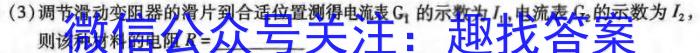 2024年山西省初中学业水平测试信息卷（一）物理试卷答案