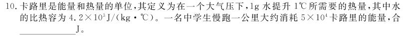 山西省洪洞县2023-2024学年九年级第一学期期末质量监测考试物理试题.