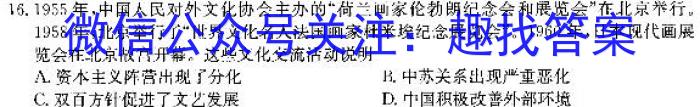 文博志鸿·2024届河北省九年级教学质量检测试题（B）&政治