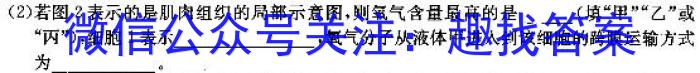 河北省L16联盟2024年普通高等学校招生全国统一考试模拟演练生物学试题答案