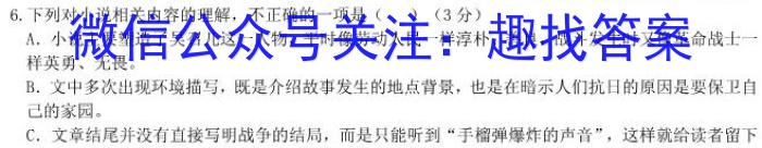 2024届贵州省新高考“大数据赋分”4月诊断性联合考语文