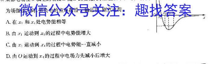 江西省2023-2024学年高一年级上学期选科调研测试（12月）f物理