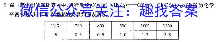 q衡水金卷先享题月考卷 2023-2024学年度上学期高三六调(新高考无角标)考试化学