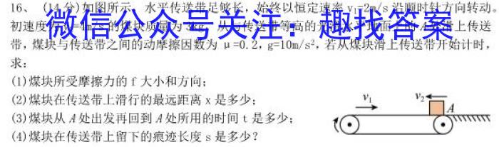 河南省2023-2024学年八年级第二学期学习评价（1）h物理