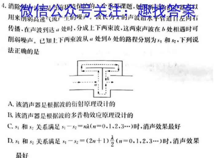 山西省2023~2024学年度七年级下学期阶段评估(二) 7L R-SHXq物理