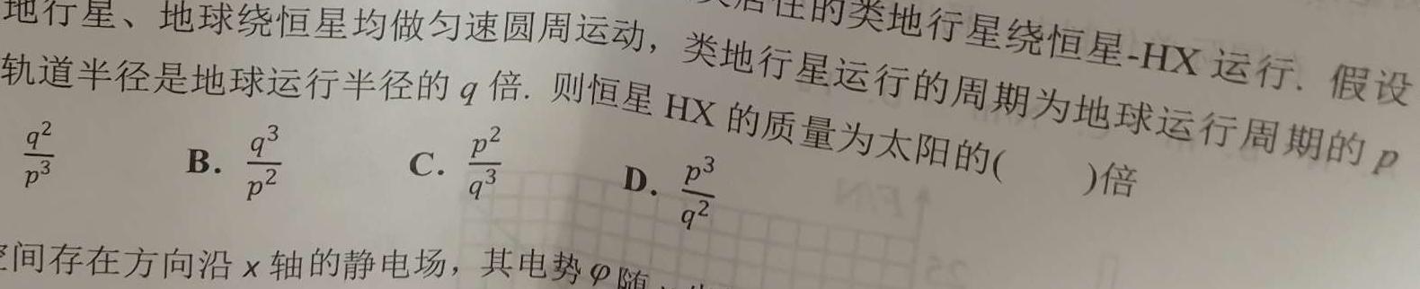 2024年广东省初中学业水平模拟联考（一）物理试题.