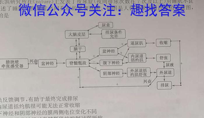 2024届衡水金卷先享题[调研卷](重庆专版)五生物学试题答案