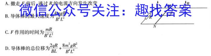 阜阳市2023-2024高三教学质量统测试卷(24-360C)物理`