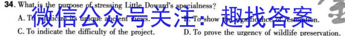 安徽省2024年中考总复习专题训练 R-AH(六)6英语试卷答案