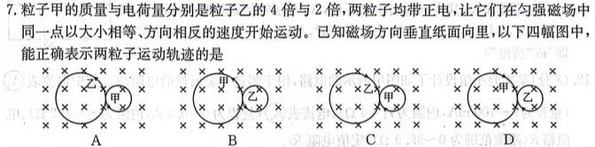 [今日更新][石家庄二模]石家庄市2024年普通高中学校毕业年级教学质量检测(二).物理试卷答案