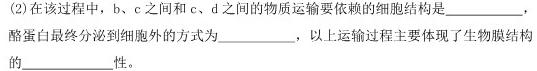 黑龙江省大庆市肇源县2024-2025学年度上学期期初质量检测（初二）生物学部分