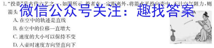 豫智教育·2024年河南省中招权威预测模拟试卷（二）h物理