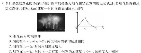 [今日更新]2024年普通高等学校招生全国统一考试仿真模拟金卷(四).物理试卷答案