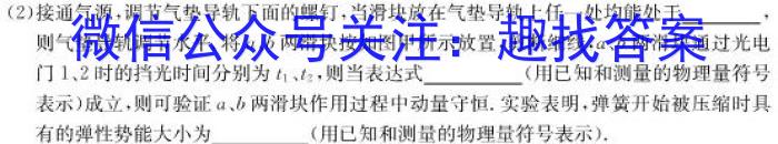 江西省2024年初中学业水平考试模拟(一)物理试卷答案