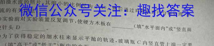 内蒙古2023-2024学年度第二学期高二期末考试（612B）物理试卷答案