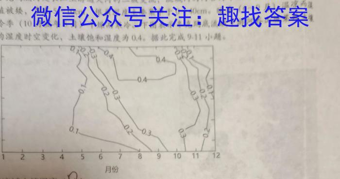 甘肃省金川区2024年初中学业水平质量检测卷(5月)地理试卷答案