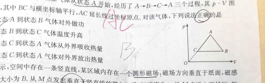 [今日更新]2024年河北省初中毕业生升学文化课考试模拟试卷（十）.物理试卷答案