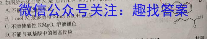 32024届衡水金卷先享题调研卷(广东专版)二化学试题