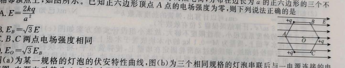 河北省邯郸市涉县2023-2024学年第二学期期末质量监测八年级(物理)试卷答案