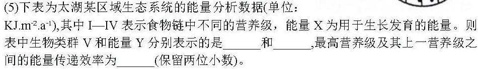 江苏省2023-2024学年高二下学期期末迎考卷生物学部分