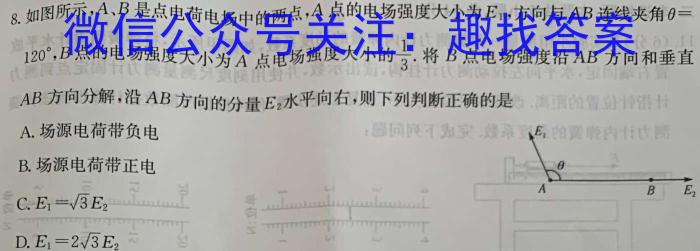 2024年广东省普通高中学业水平选择考模拟测试(二)h物理