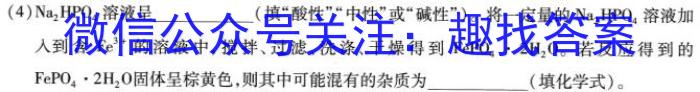 3河北省2023-2024学年九年级第一学期阶评价（三）化学试题