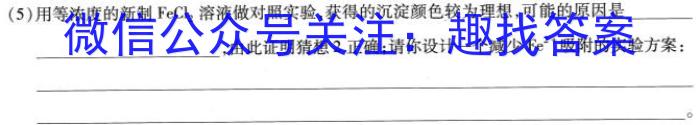 q衡水金卷 2024届高三年级12月份大联考(新教材)化学