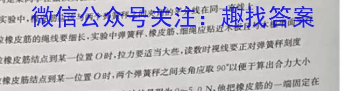 2024年高考桂林、崇左市联合模拟考试(2024.04)物理`