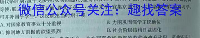 安徽省2023-2024学年八年级第二学期期中教学质量检测政治1