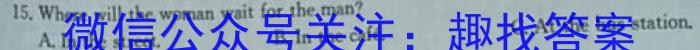 陕西省2024届高三1月联考英语试卷答案