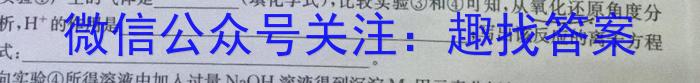 q2024届衡水金卷先享题调研卷 全国乙卷A 答案化学