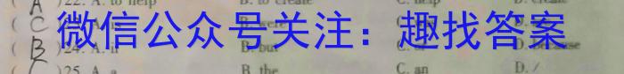 文博志鸿 2024年河北省初中毕业生升学文化课模拟考试(冲刺二)英语