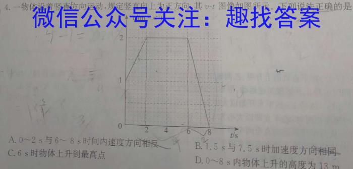 2024年河南省五市高三第一次联考f物理